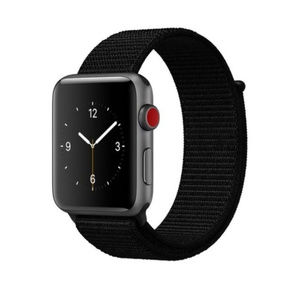 NEW BLACK Breathable Strap Loop For Apple Watch